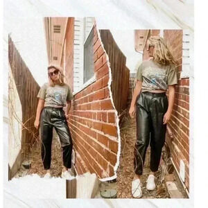 Vintage Real Leather Pants
Made in Brazil